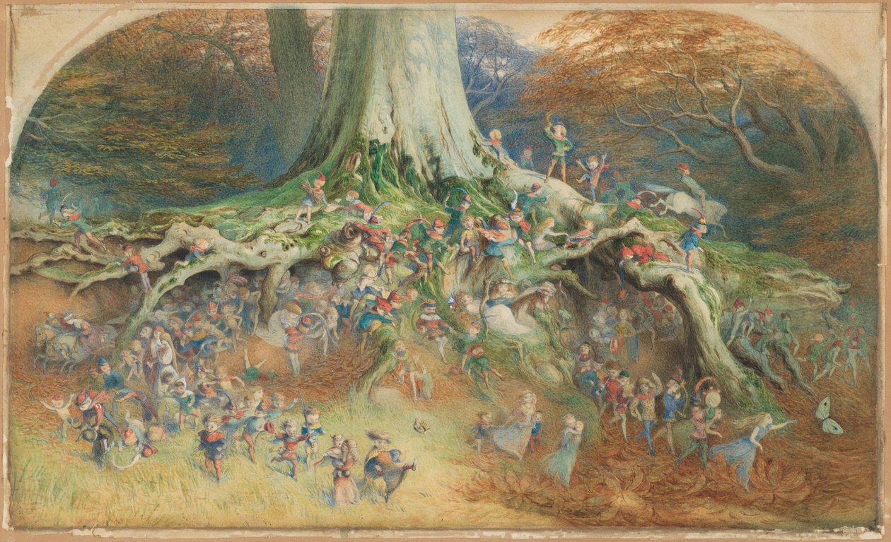 Det fortryllede træ af Richard Doyle