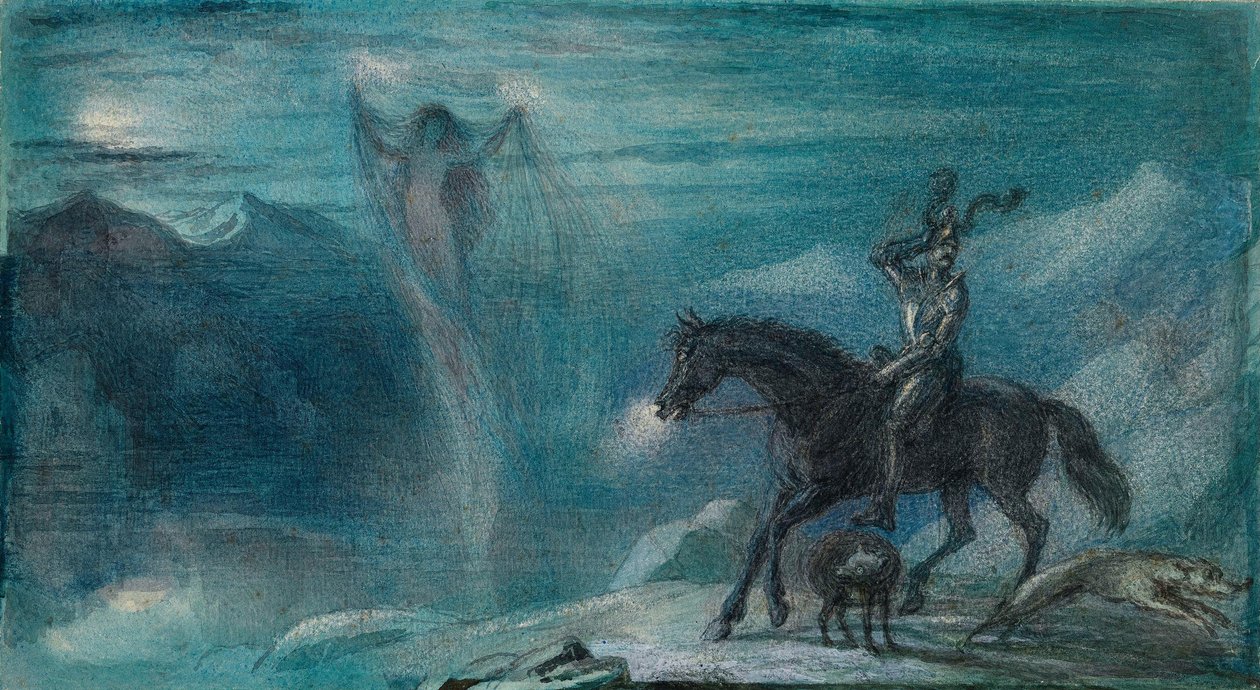 Ridderen og genfærdet af Richard Doyle