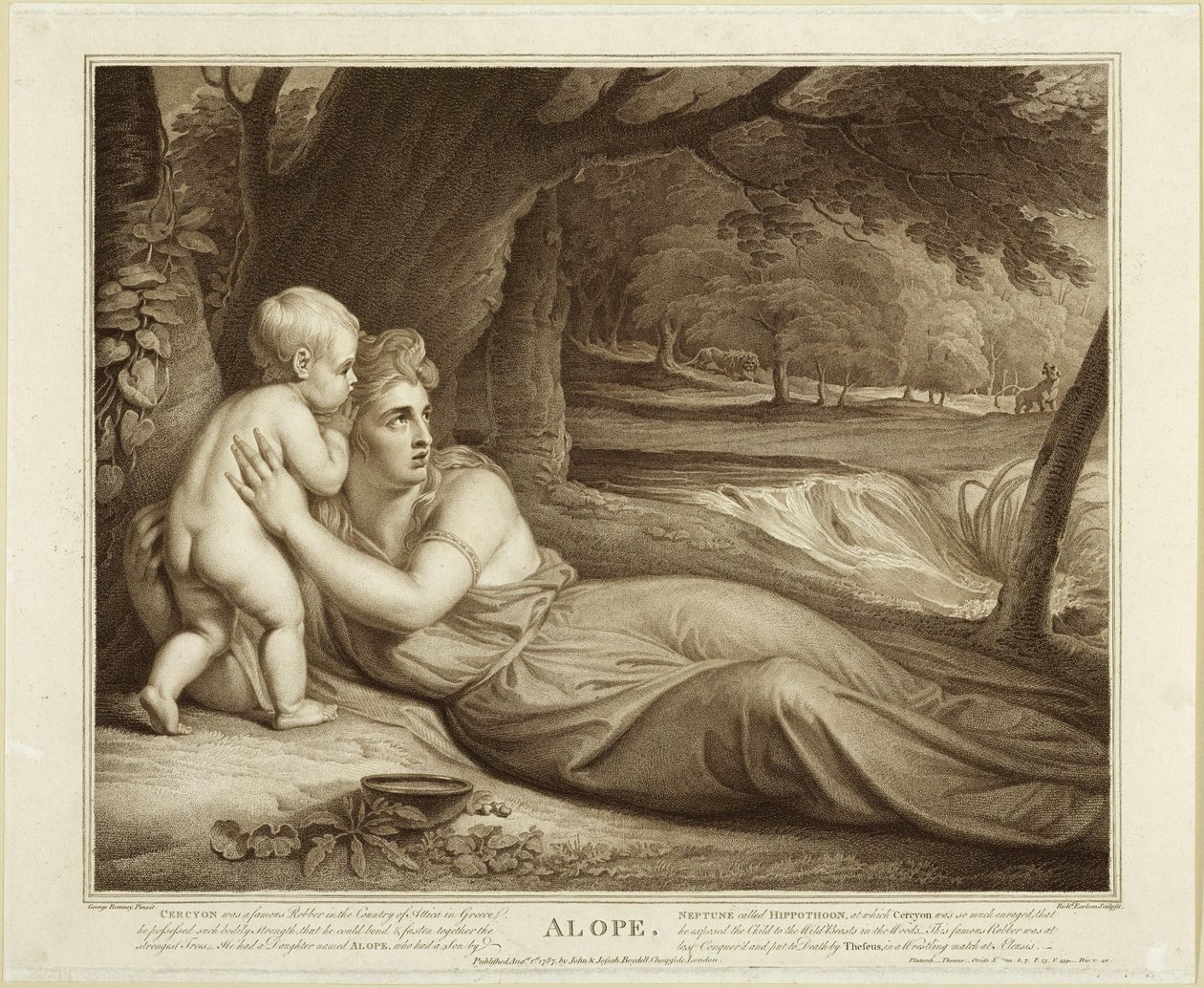 Alope af Richard Earlom