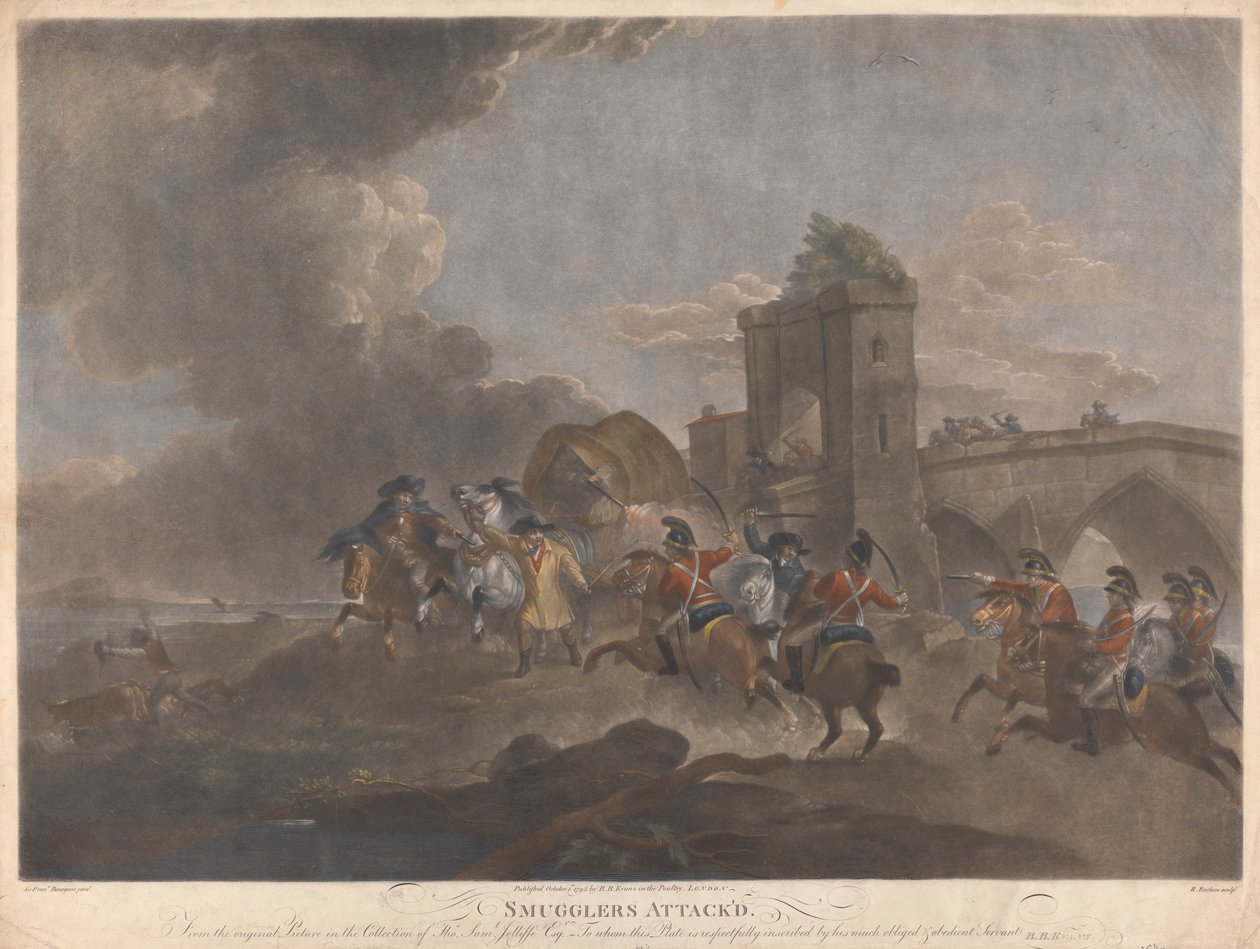 Smuglere angrebet af Richard Earlom