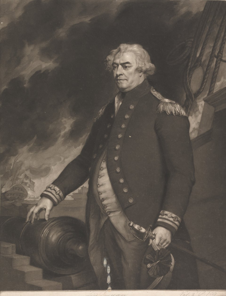 Den højærværdige lord vicomte Duncan af Richard Earlom