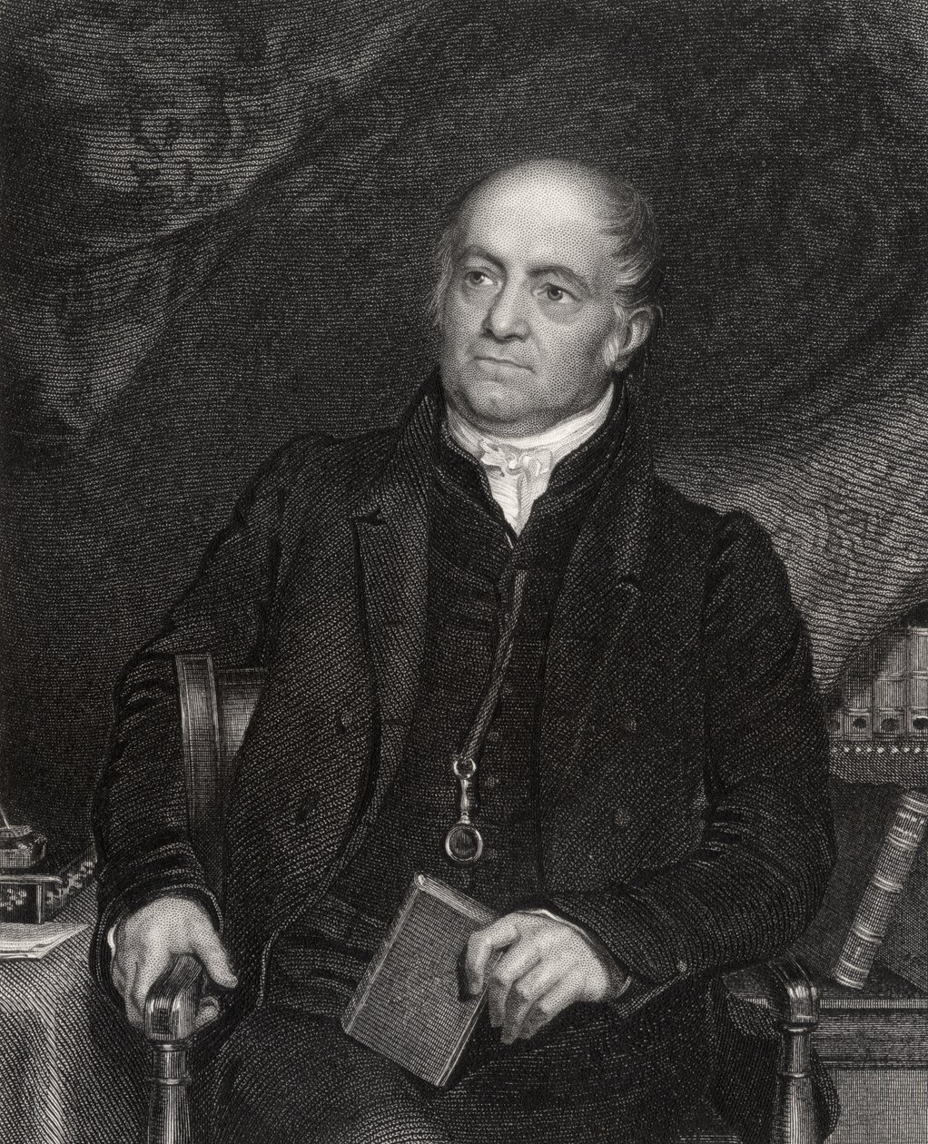 Olinthus Gilbert Gregory, graveret af H. Robinson, fra 
