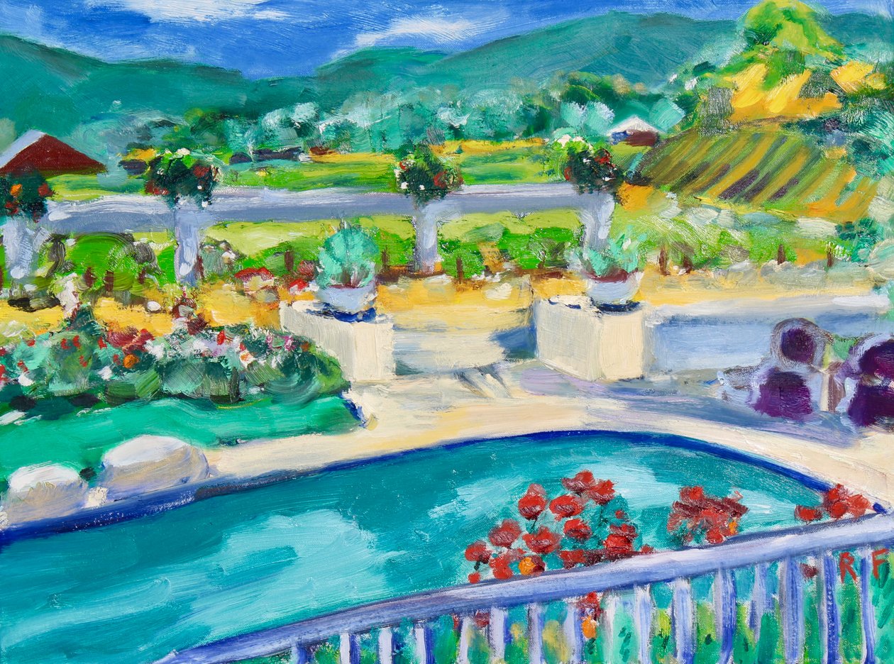 Baggård, Napa, 2019 af Richard Fox