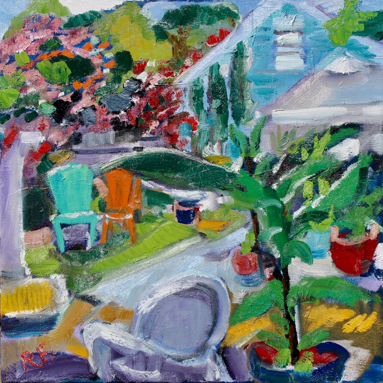 Baggård, West Hollywood, 2018 af Richard Fox