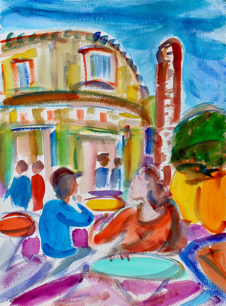 Cafe i Castro, San Francisco, 2018 af Richard Fox