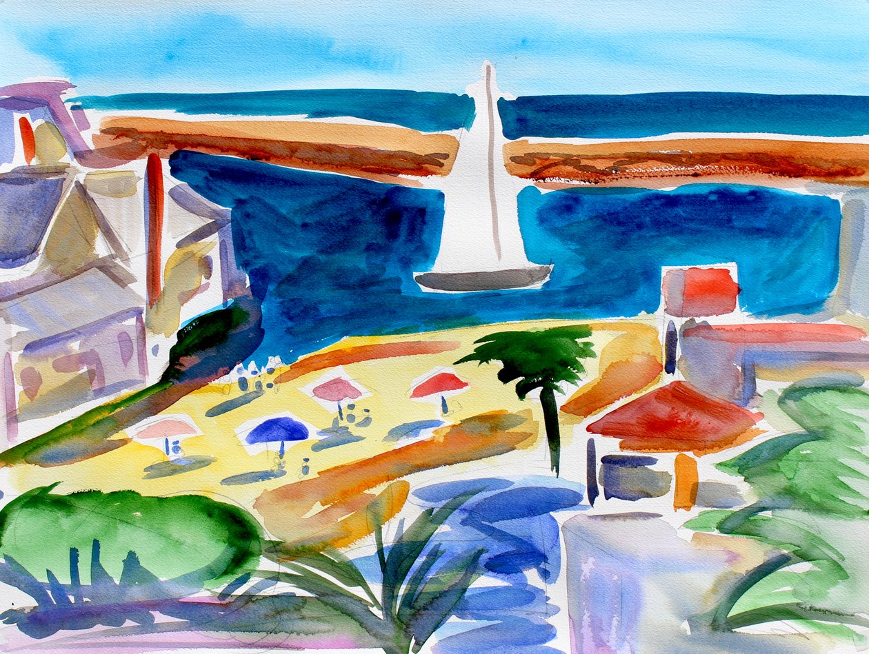 Corona del Mar, Newport Beach, 2018 af Richard Fox