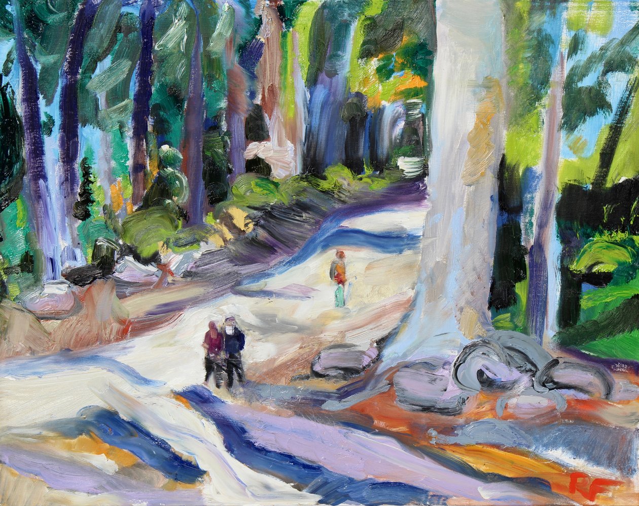 Eucalyptus Grove, 2020 af Richard Fox