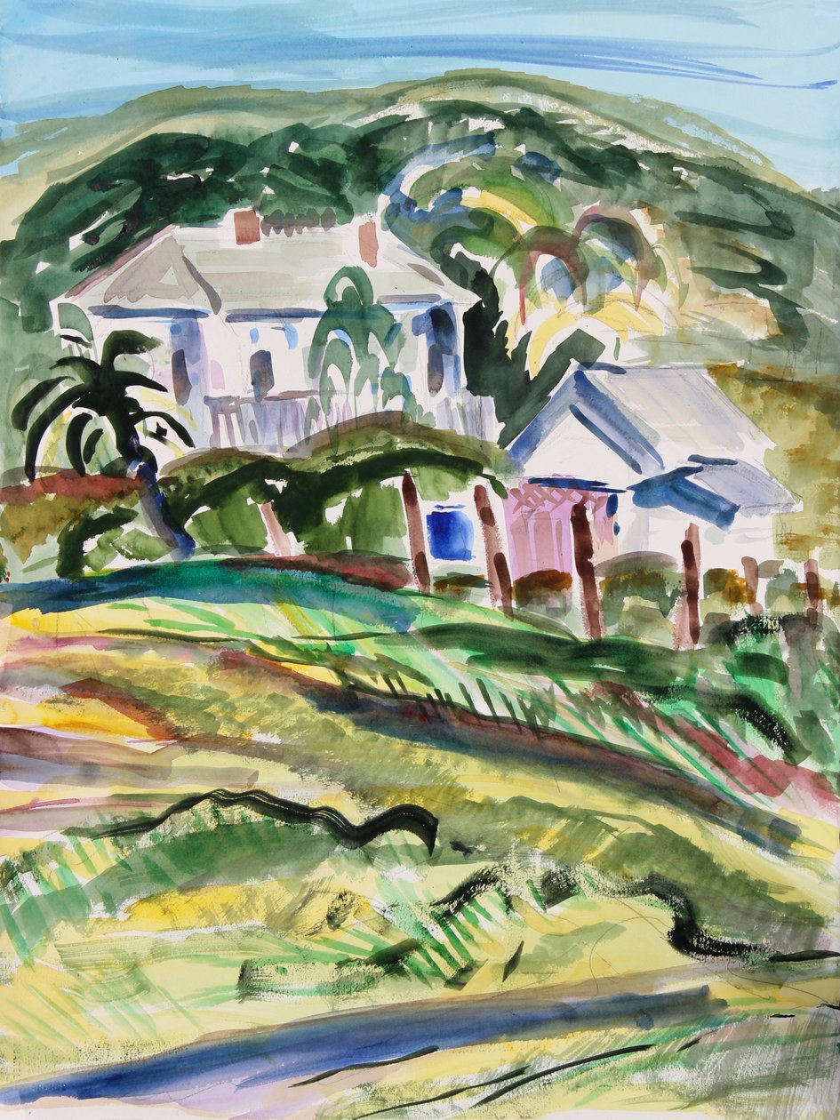Bondegård nær Yountville, 2019 af Richard Fox