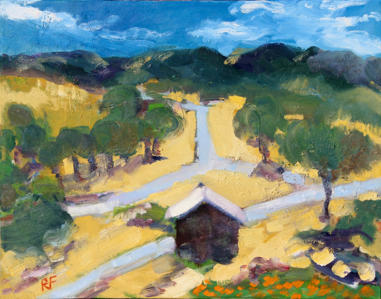 Krydsende veje, Atlas Peak, 2019 af Richard Fox