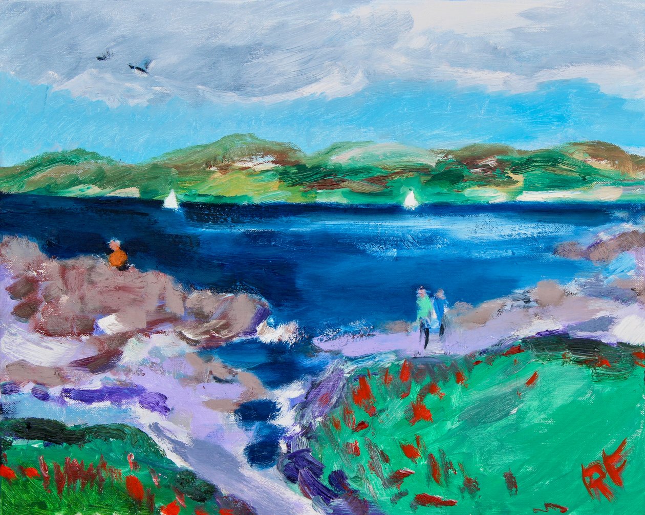 Sen eftermiddag, Monterey, 2017 af Richard Fox