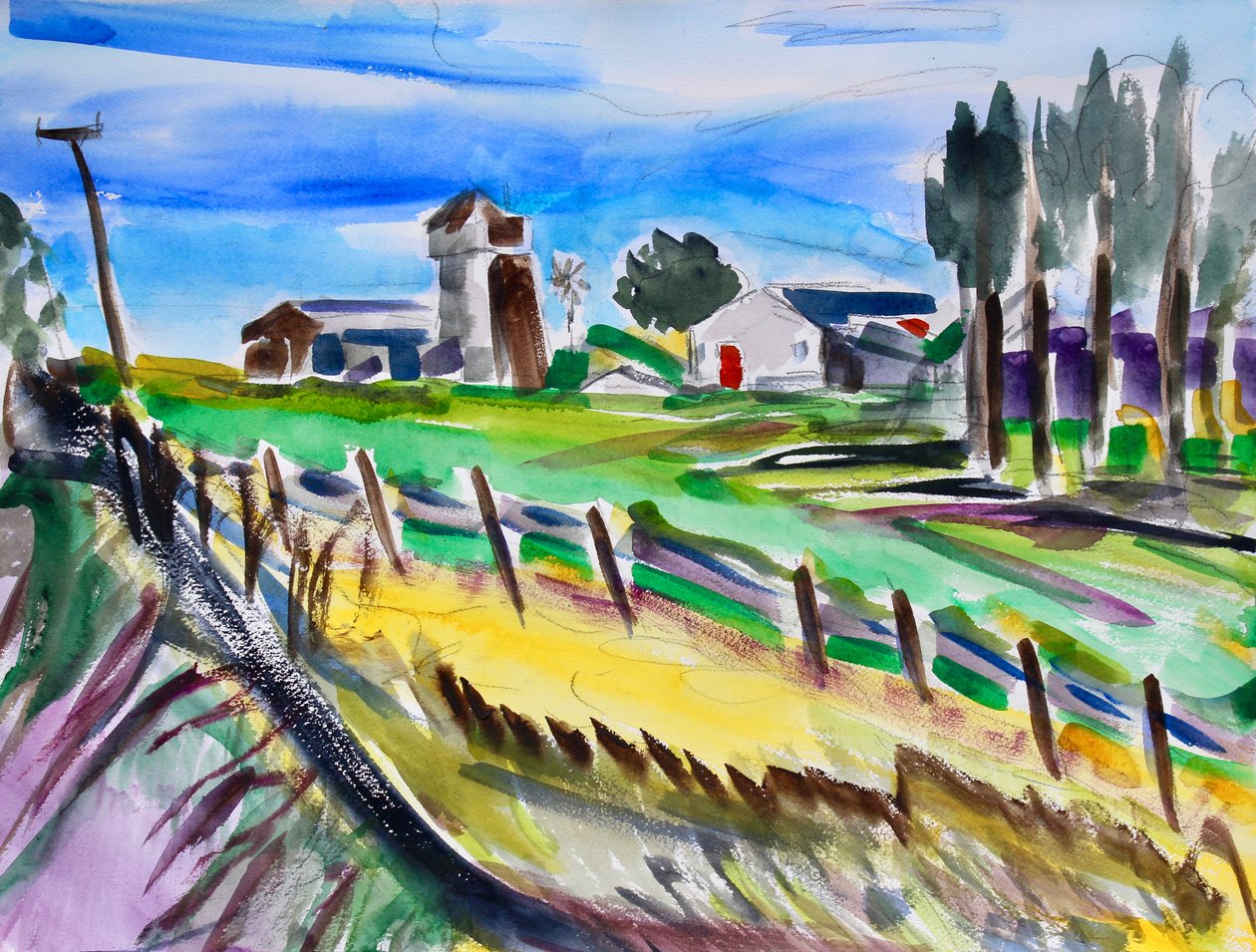 The Abandoned Farm, 2018 af Richard Fox