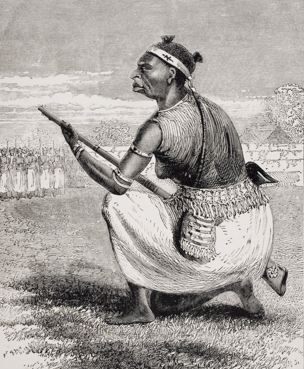 Chief officer for Richards Brigade of Amazons, fra 