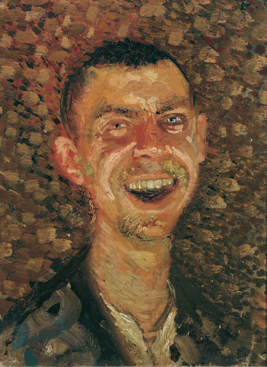 Selvportræt, griner af Richard Gerstl