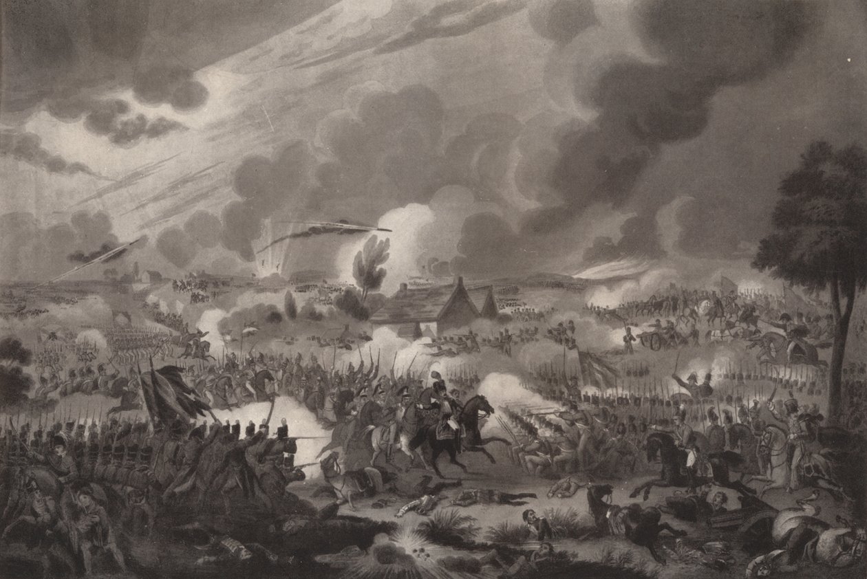 Slaget ved Waterloo, 18. juni 1815, 1817 1909 af Richard Gibson Reeve