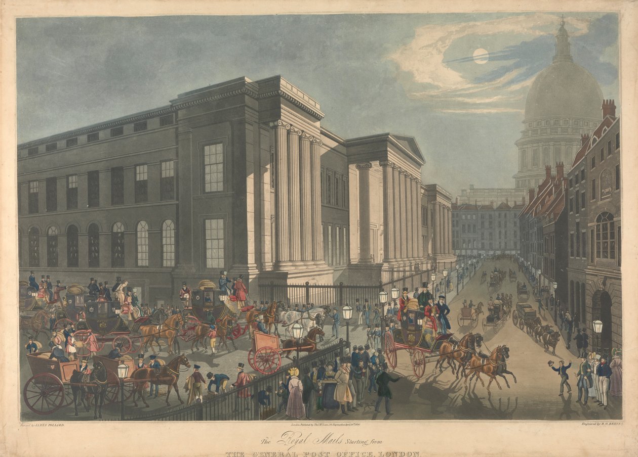 The Royal Mails starter fra General Post Office, London af Richard Gilson Reeve