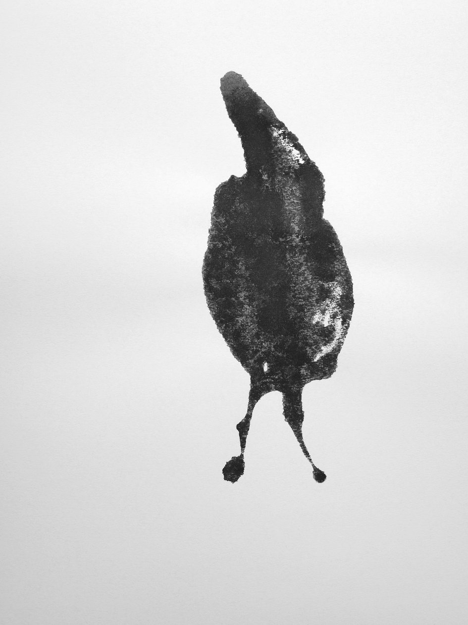 Uden titel, 2009 (monotypi) af Richard Green