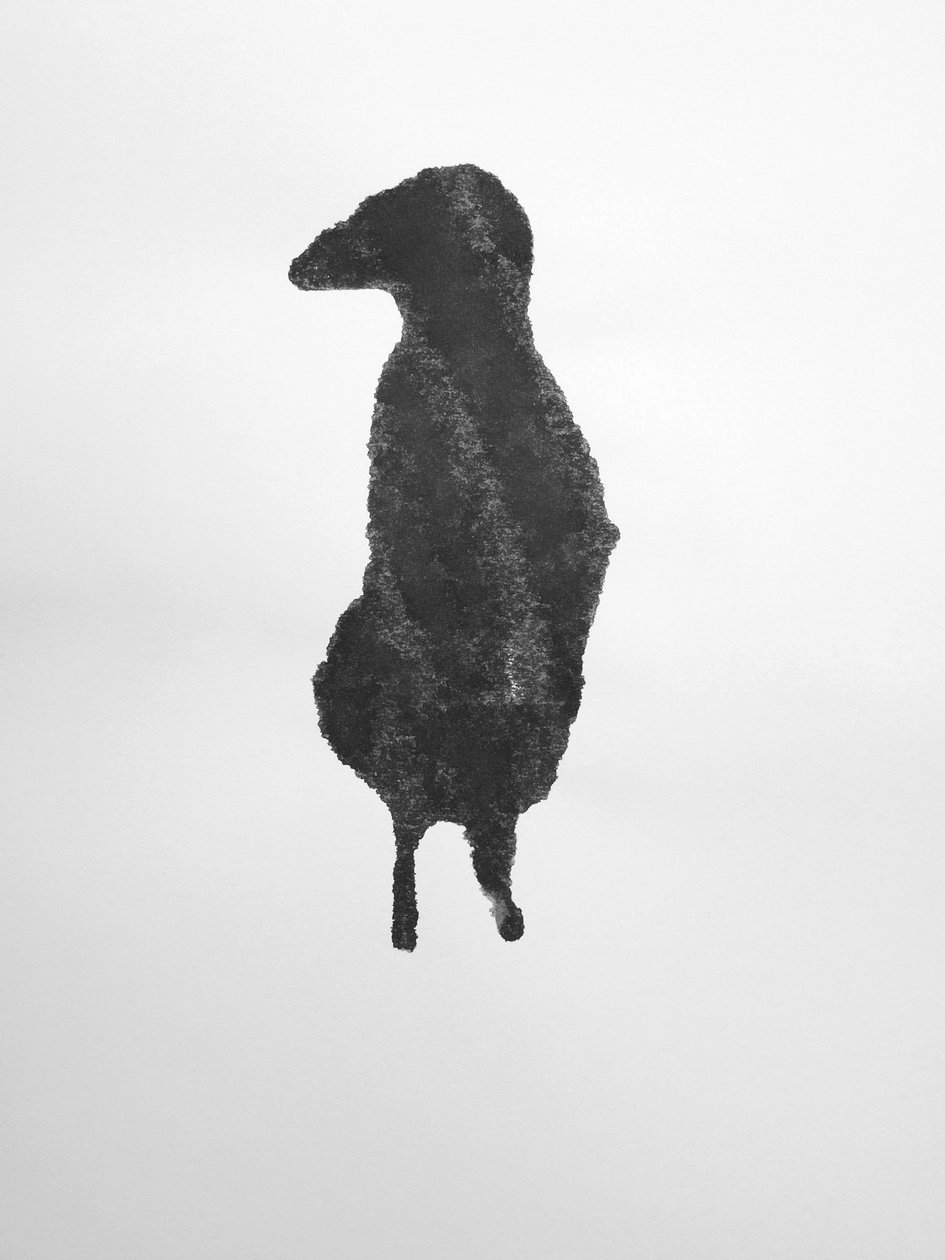 Uden titel, 2009 (monotypi) af Richard Green