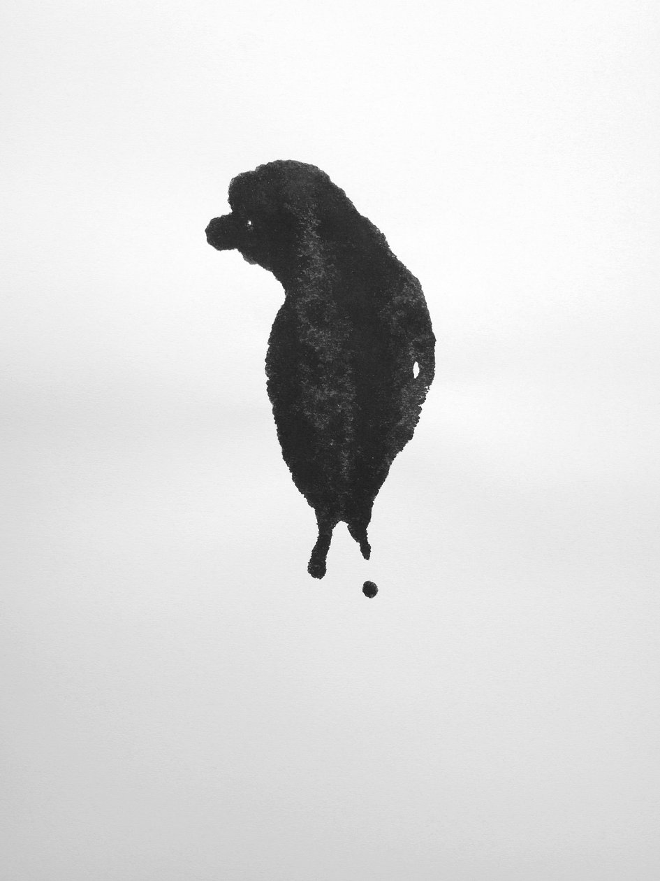 Uden titel, 2009 (monotypi) af Richard Green