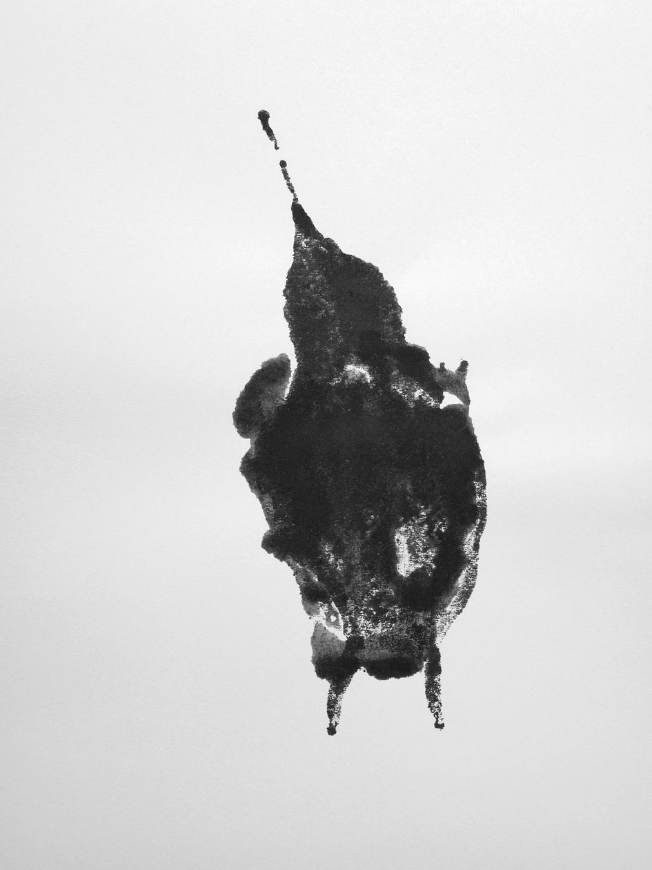 Uden titel, 2009 (monotypi) af Richard Green