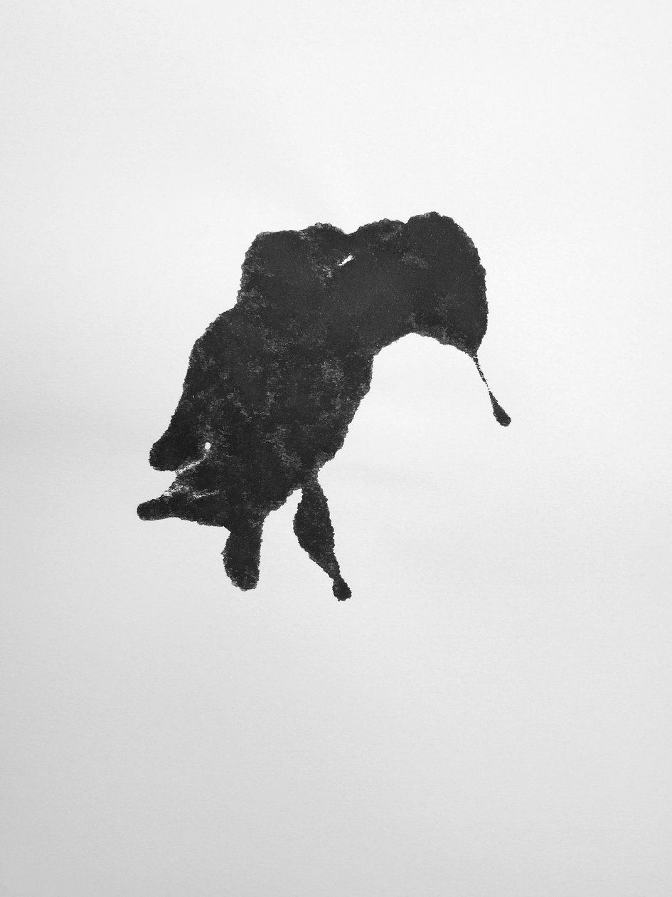 Uden titel, 2009 (monotypi) af Richard Green