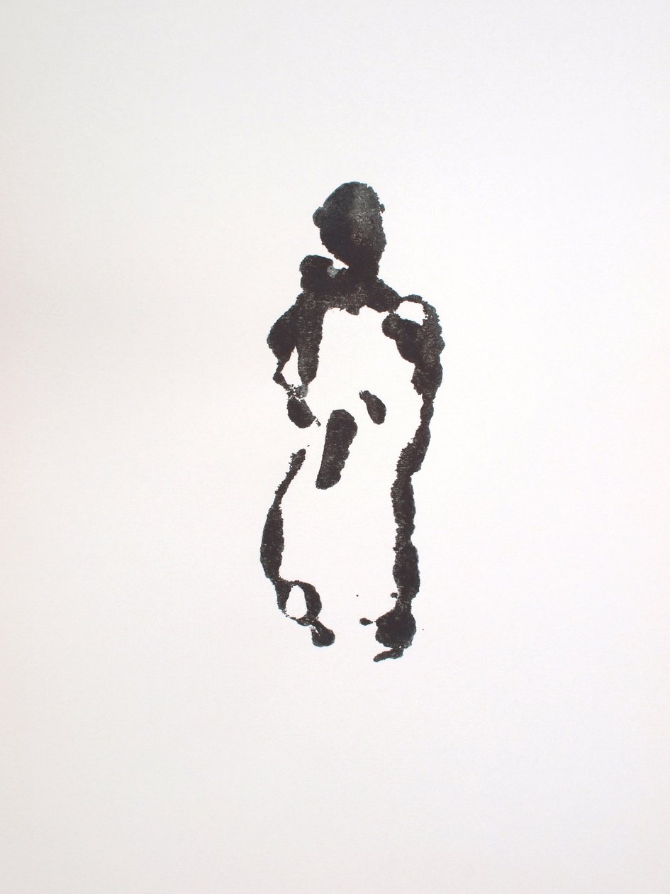 Uden titel, 2010 (monotypi) af Richard Green