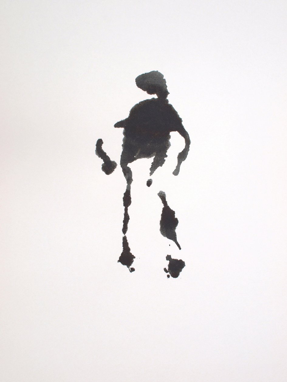 Uden titel, 2010 (monotypi) af Richard Green
