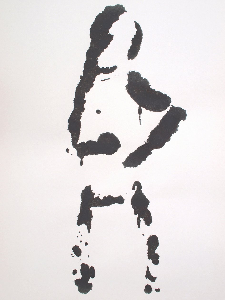 Uden titel, 2010 (monotypi) af Richard Green