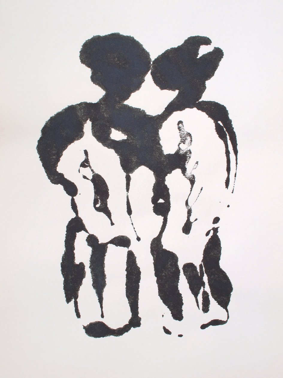 Uden titel, 2010 (monotypi) af Richard Green