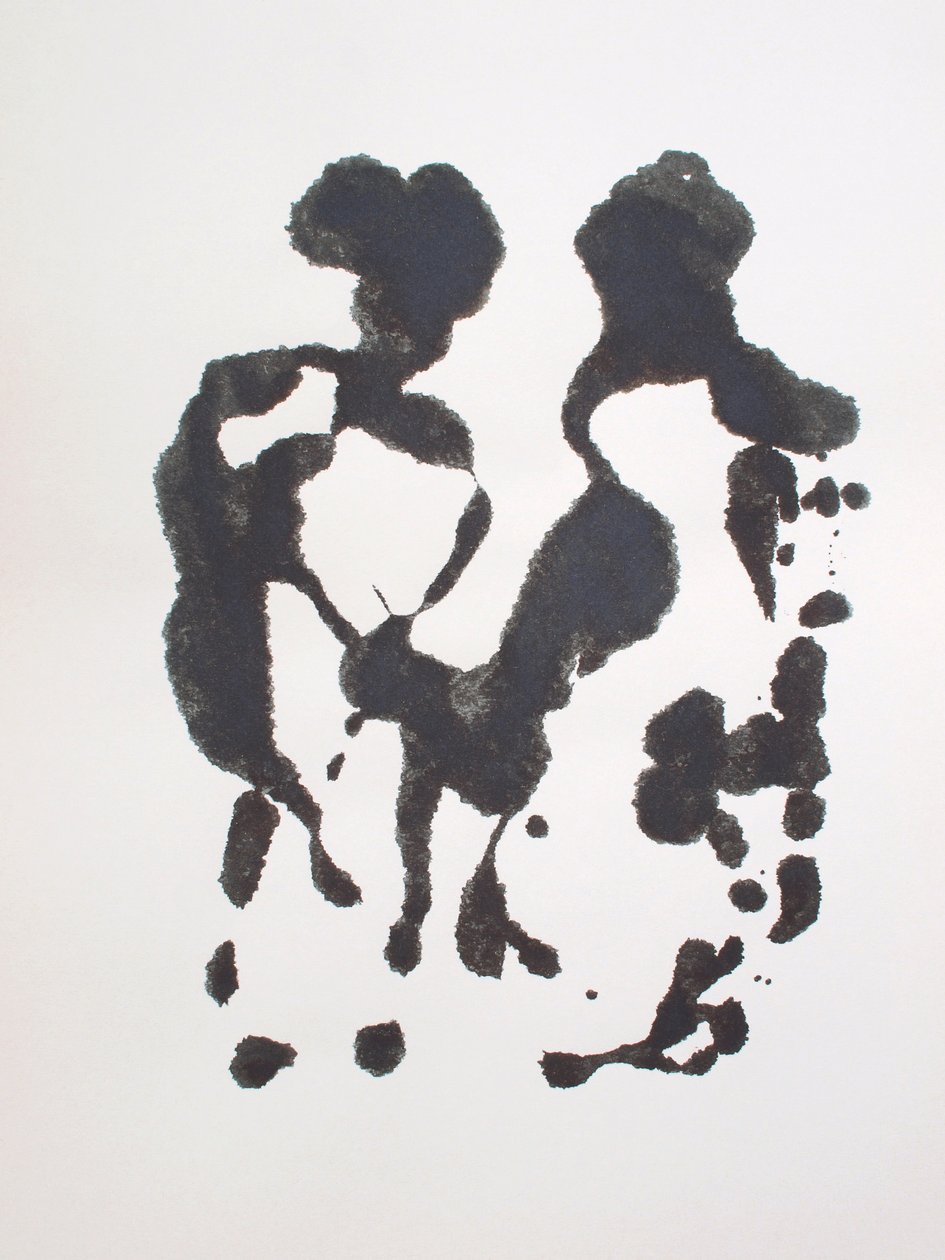 Uden titel, 2010 (monotypi) af Richard Green