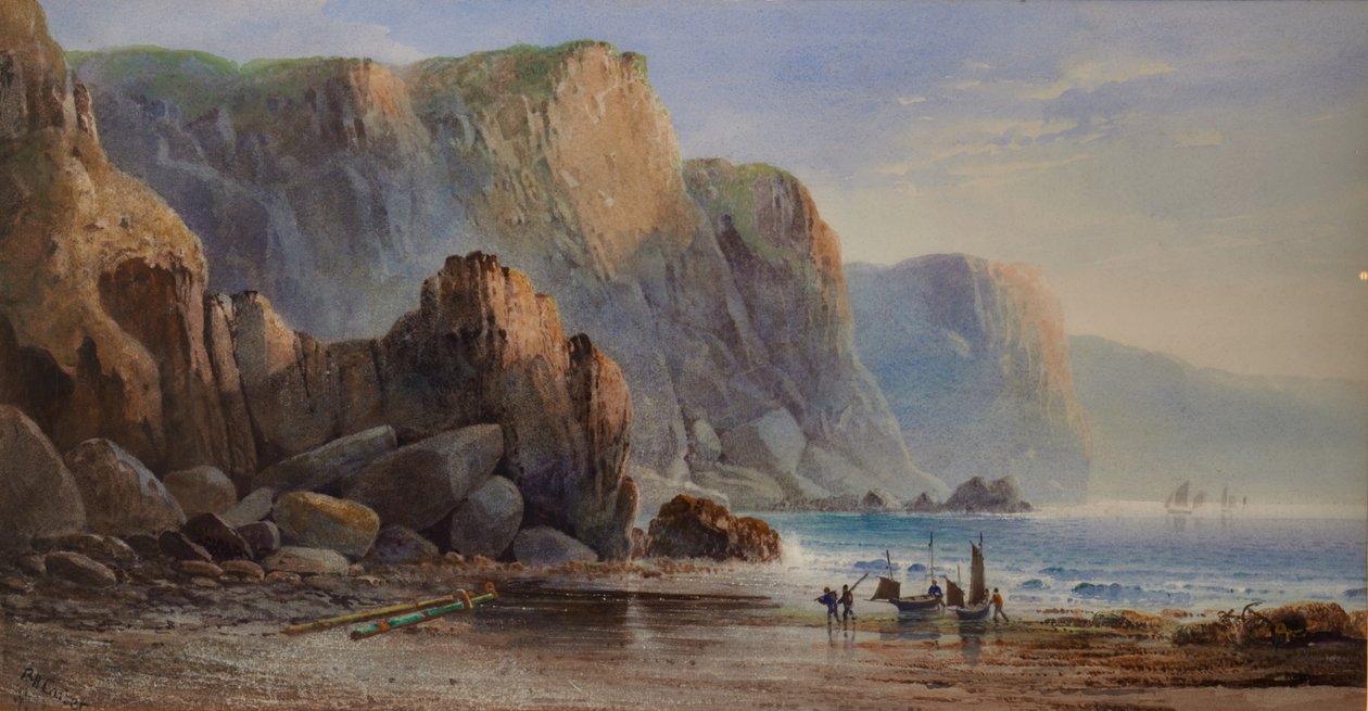 Kystscene af Richard Harry Carter