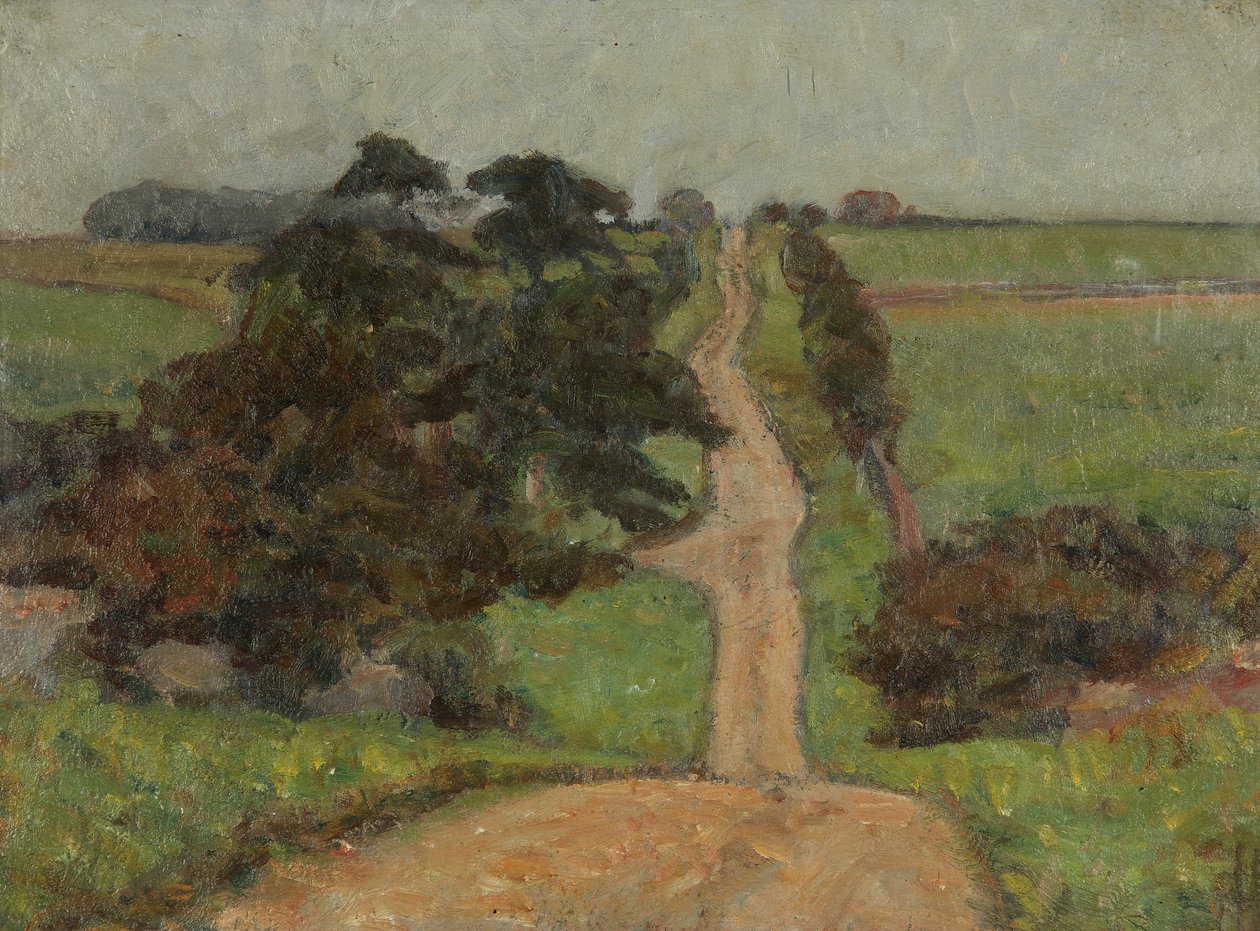 En romersk vej nær Northleach, Gloucestershire af Richard Heyworth