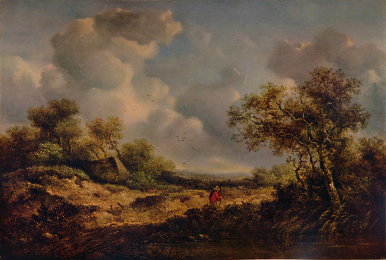 A Storm Cloud, 1800-tallet, 1935 af Richard Hilder
