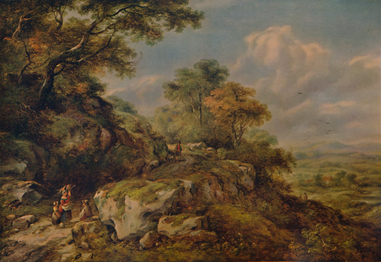 I nærheden af Otford, Kent, 1846, 1935 af Richard Hilder