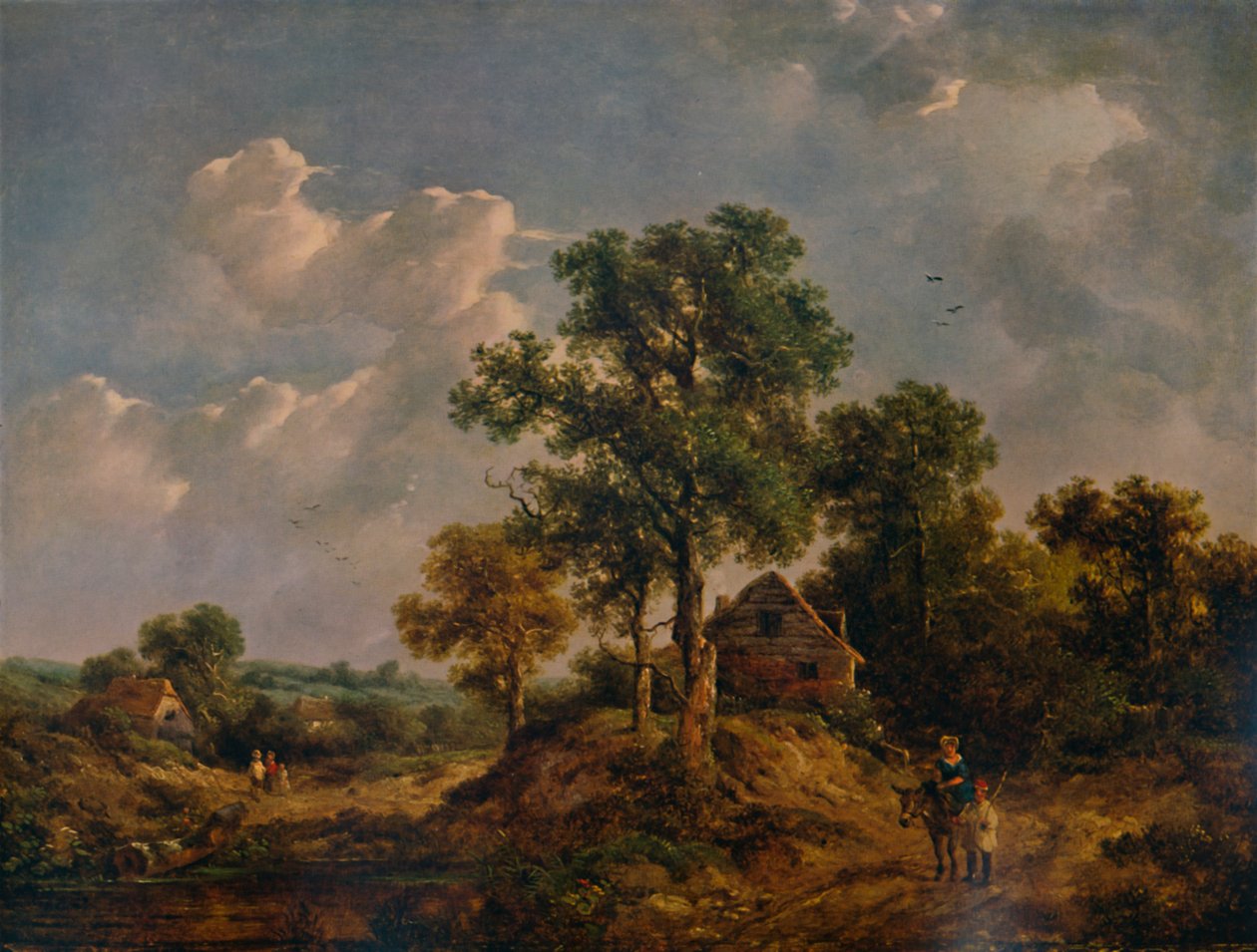 I nærheden af Sevenoaks, Kent, 19. århundrede, 1935 af Richard Hilder