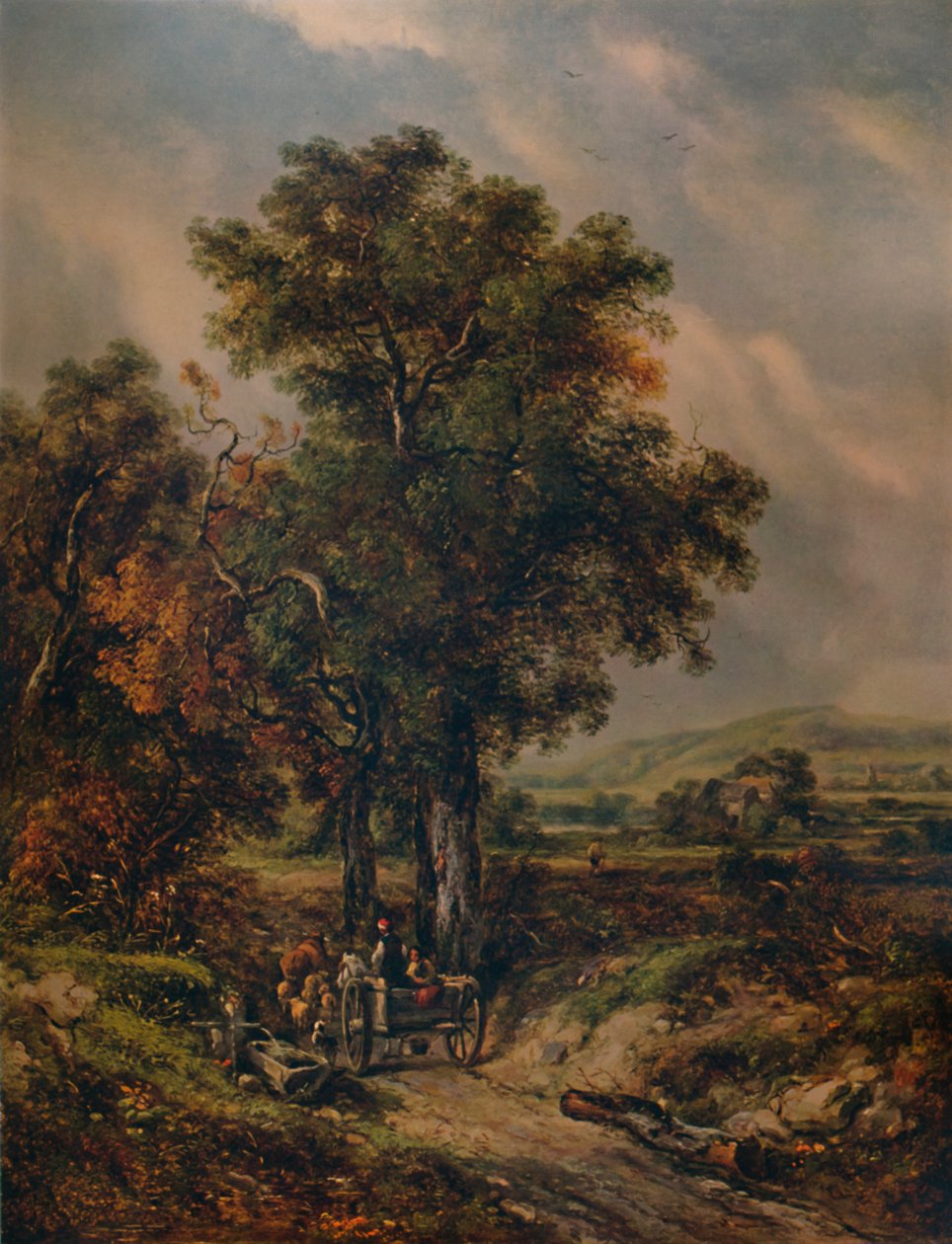 Okehampton, 19. århundrede, 1935 af Richard Hilder