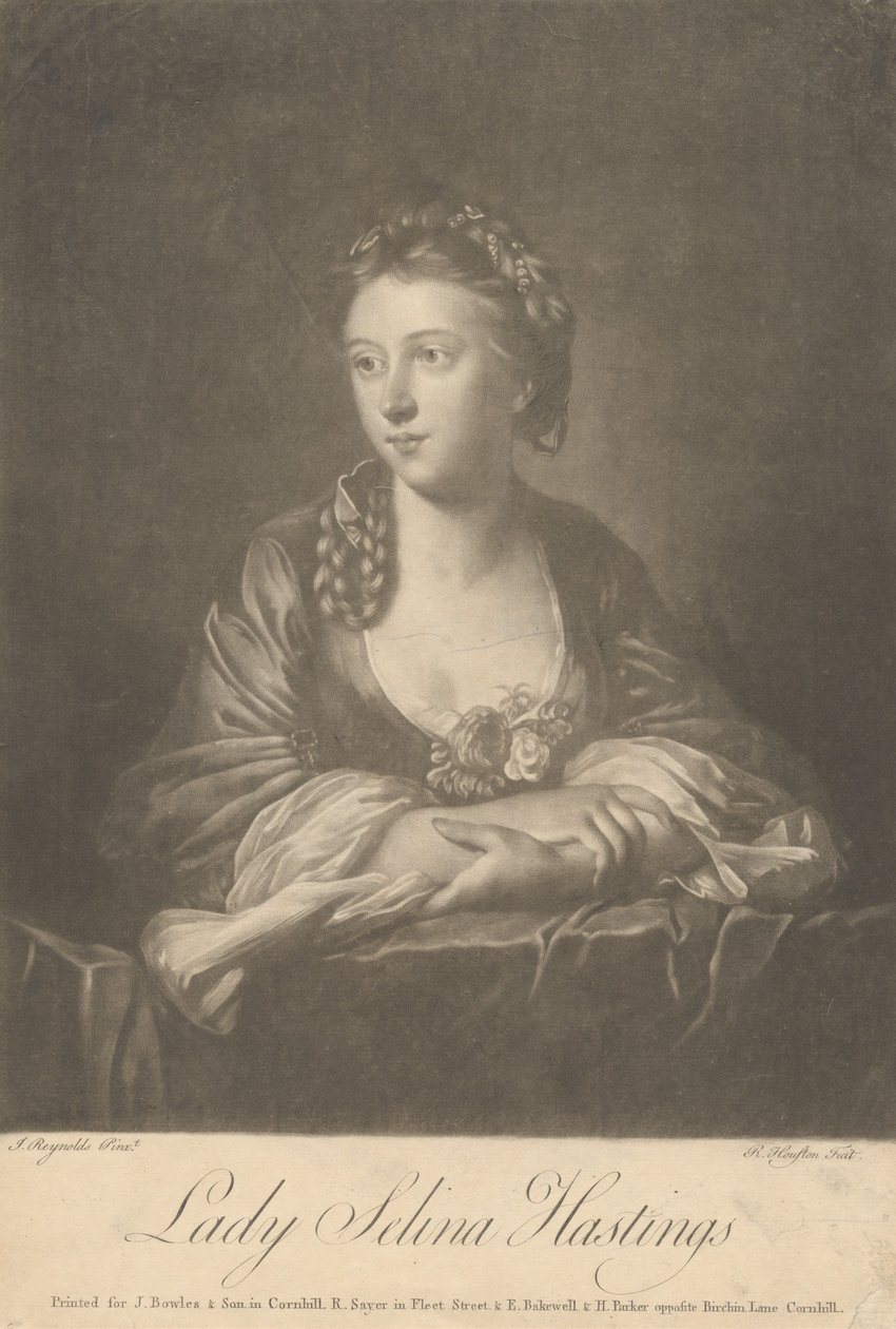 Lady Selina Hastings af Richard Houston