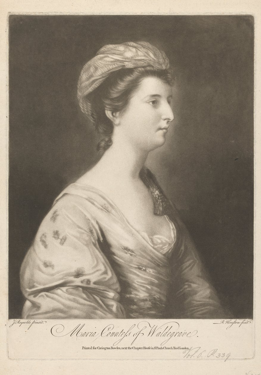 Maria, grevinde Waldegrave af Richard Houston