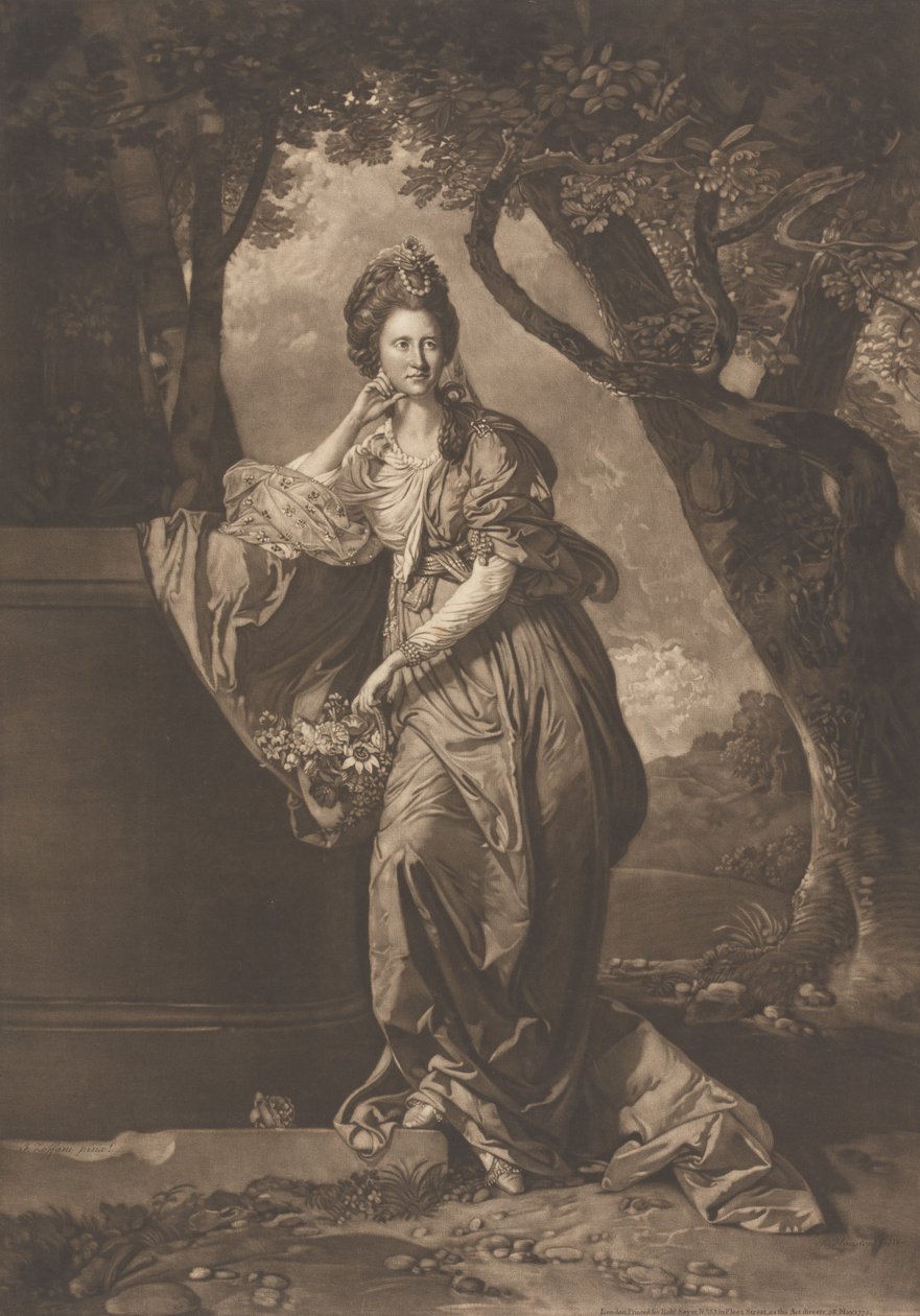Frøken Catherine Wodhull af Richard Houston