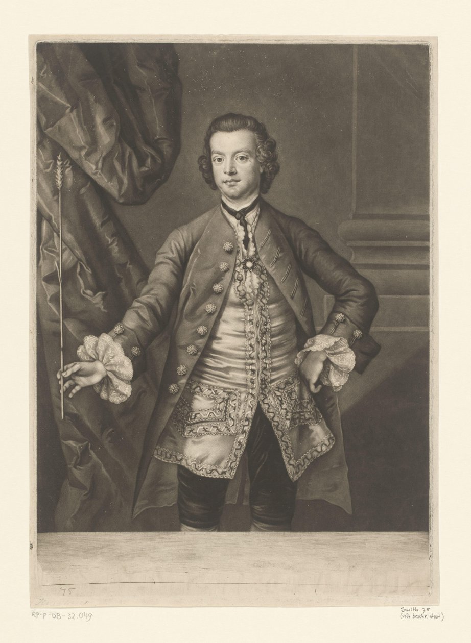 Portræt af Anthony Maddox af Richard Houston