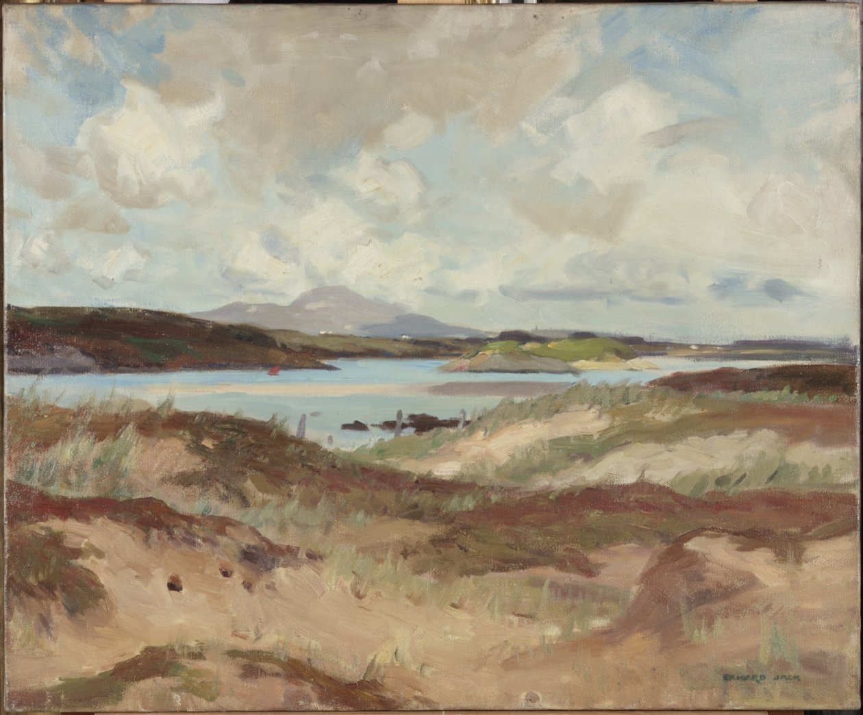 Anglesey (olie på lærred) af Richard Jack