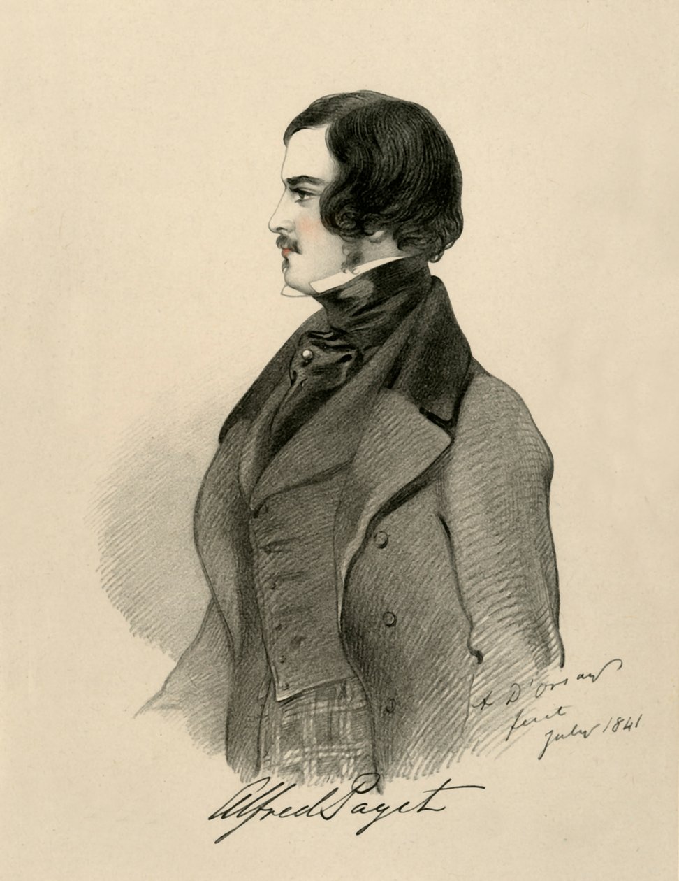 Alfred Paget, 1841. af Richard James Lane