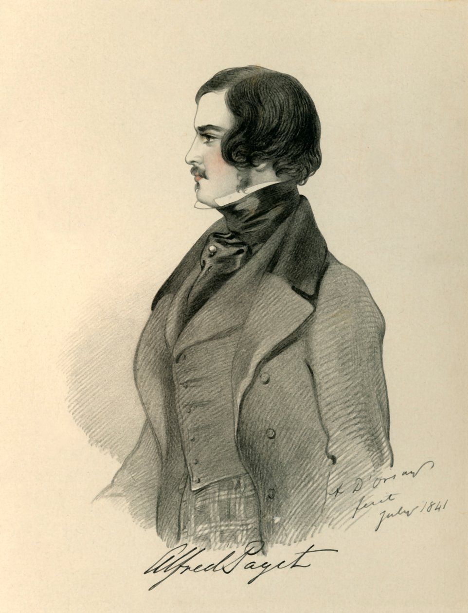 Alfred Paget, 1841. af Richard James Lane