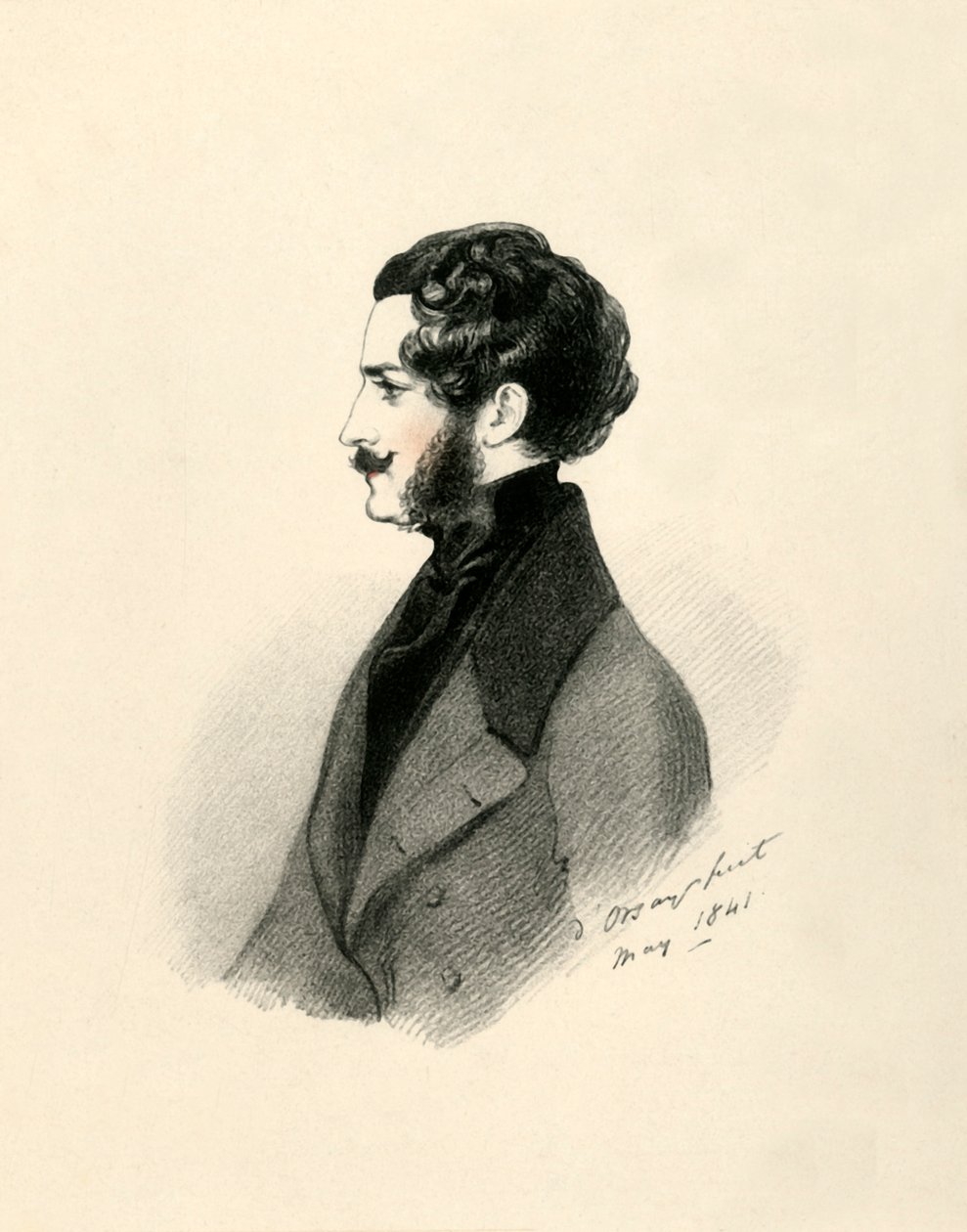 Edmund St John Mildmay, 1841. af Richard James Lane
