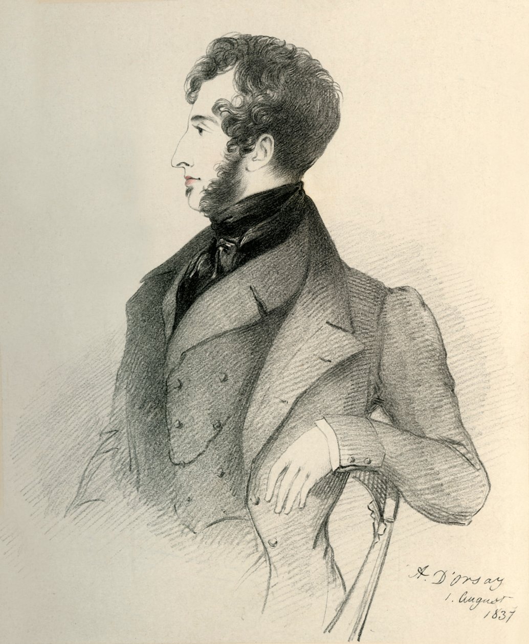 Edward Lytton Bulwer, 1837. af Richard James Lane