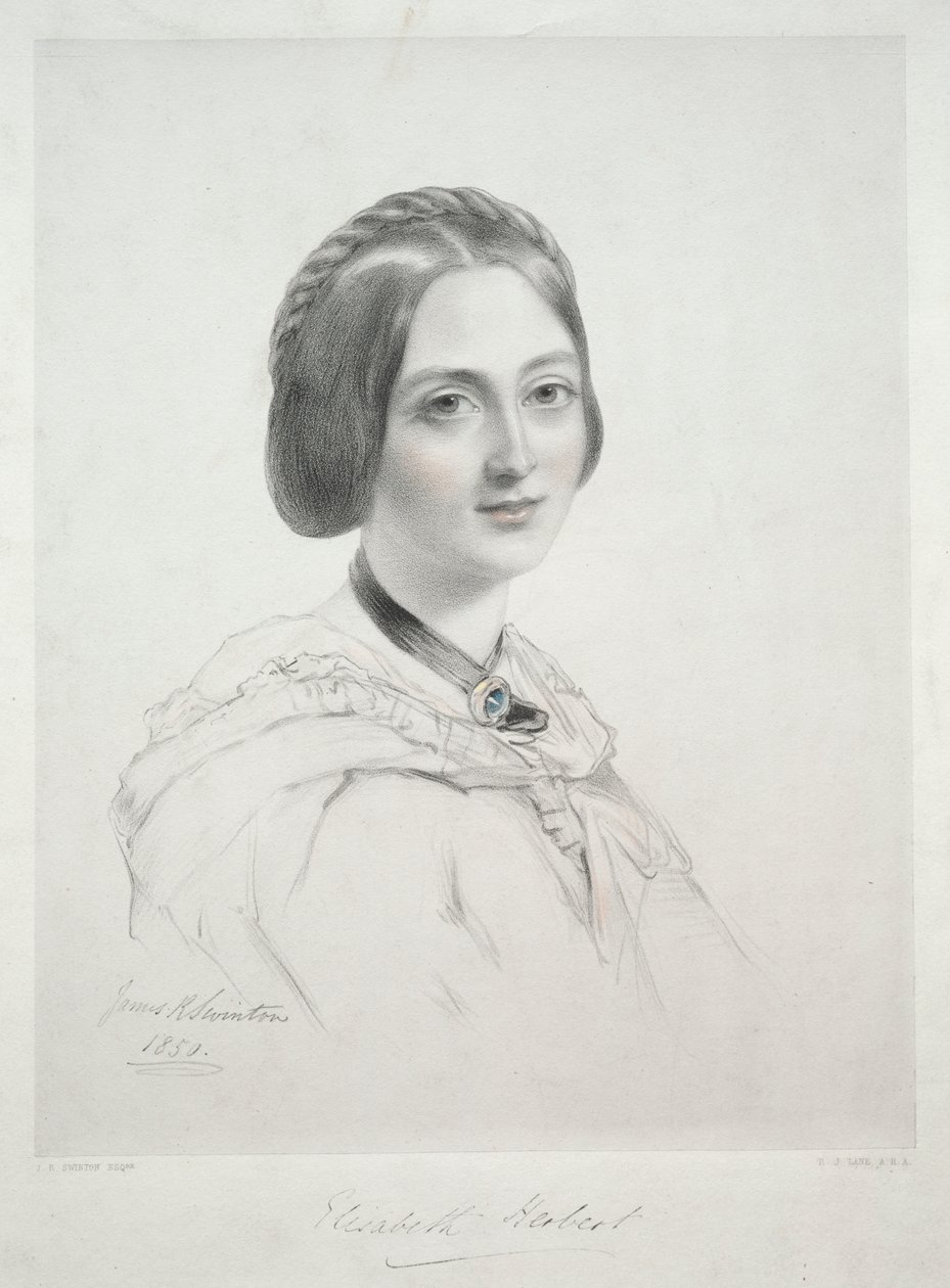 Lady Elizabeth Herbert af Richard James Lane