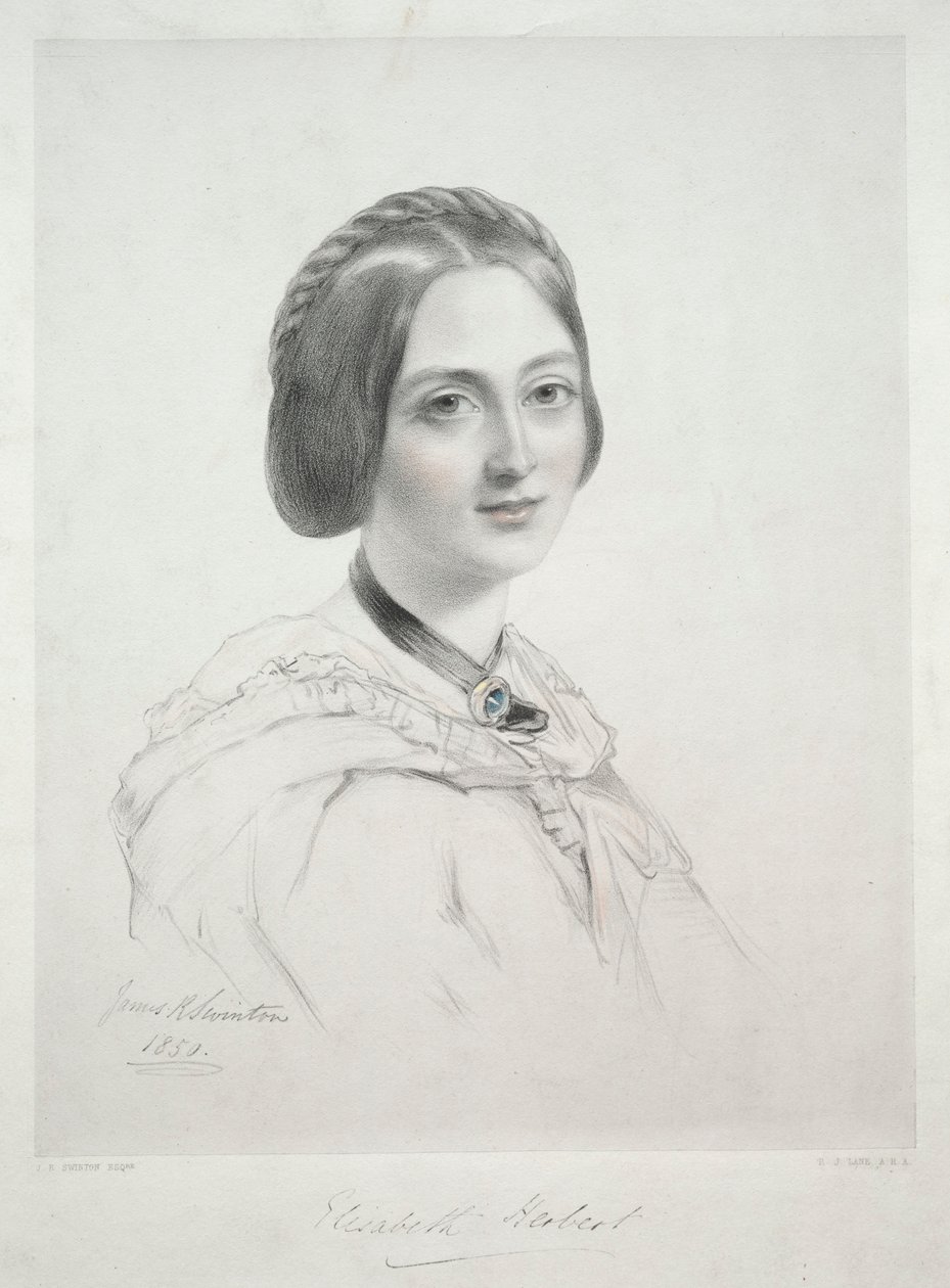 Lady Elizabeth Herbert. af Richard James Lane