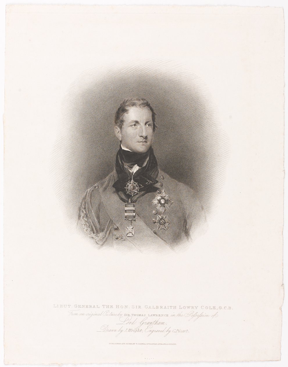 Generallieut The Hon Sir Galbraith Lowry Cole GCB af Richard James Lane
