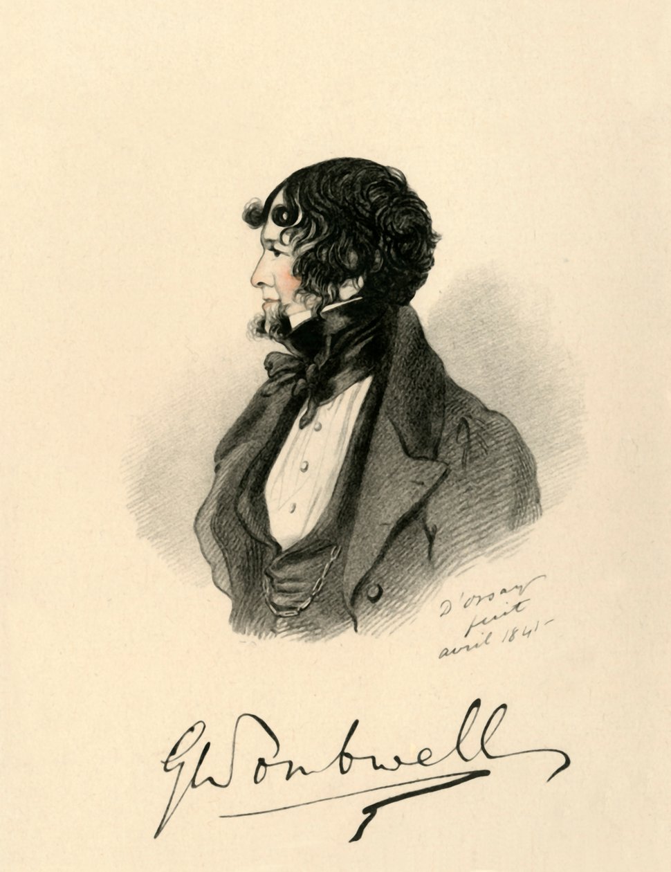 Sir George Wombwell, 1841. af Richard James Lane