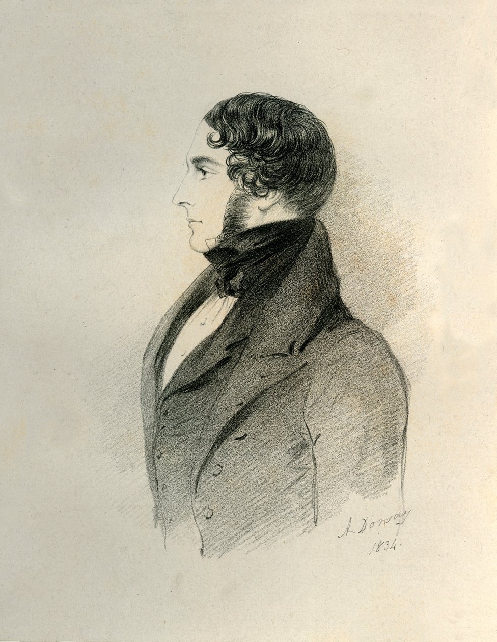 Sir William Massey Stanley, 1834. af Richard James Lane