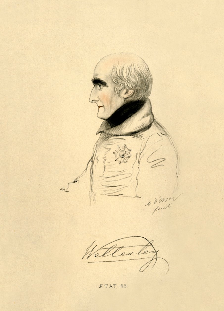 Markisen af Wellesley, 1833. af Richard James Lane